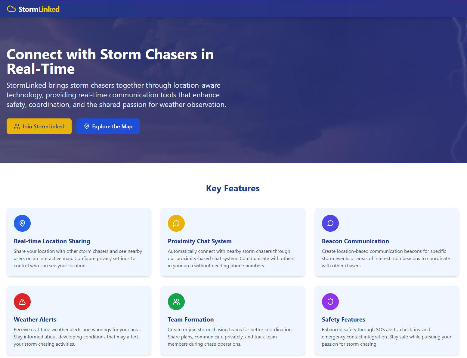 StormLinked App